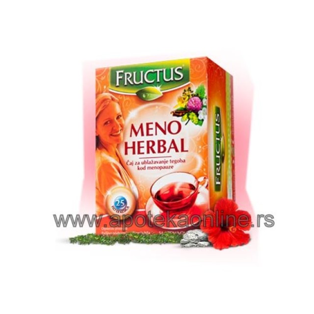 FRUCTUS ČAJ ZA UBLAŽAVANJE TEGOBA KOD MENOPAUZE - Online Apoteka FRUCTUS ČAJ ZA UBLAŽAVANJE TEGOBA KOD MENOPAUZE